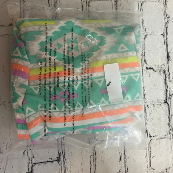 Chubbies Shorts Men M Colorful En Fuegos Aztec Mesh Lined Swim Trunk Beach - Picture 10 of 10